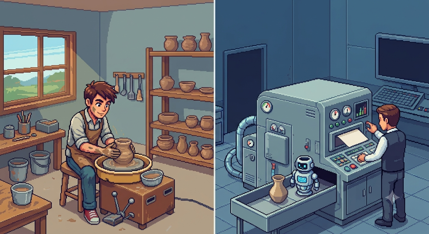 Diferencias entre diseñar con o sin IA y su impacto en el gesto creativo