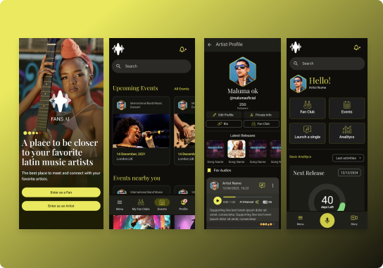 Fans.ai, MVP de red social con IA de traducción para artistas emergentes